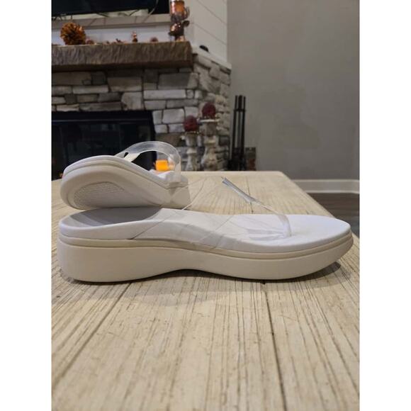 Vionic Women's Luminous Platform Sandals White Size 11 Casual Summer - Picture 7 of 9
